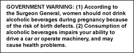 [government warning]