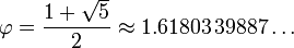 phi formula from Wikipedia