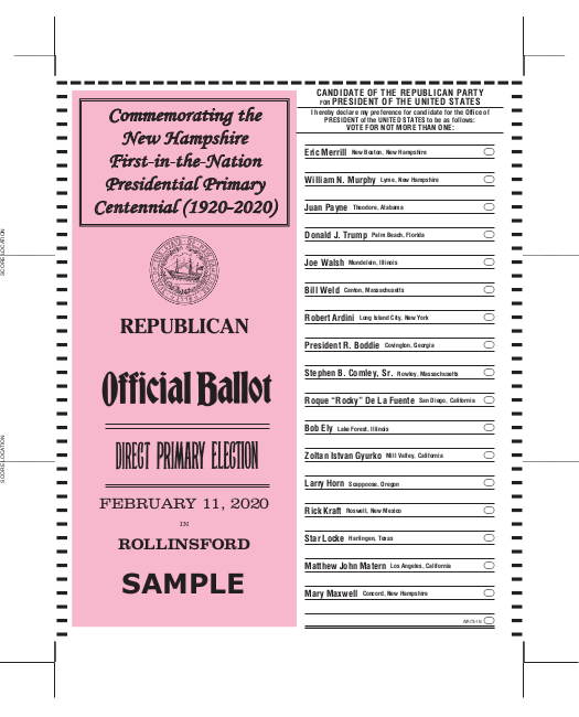 [My Primary Ballot]